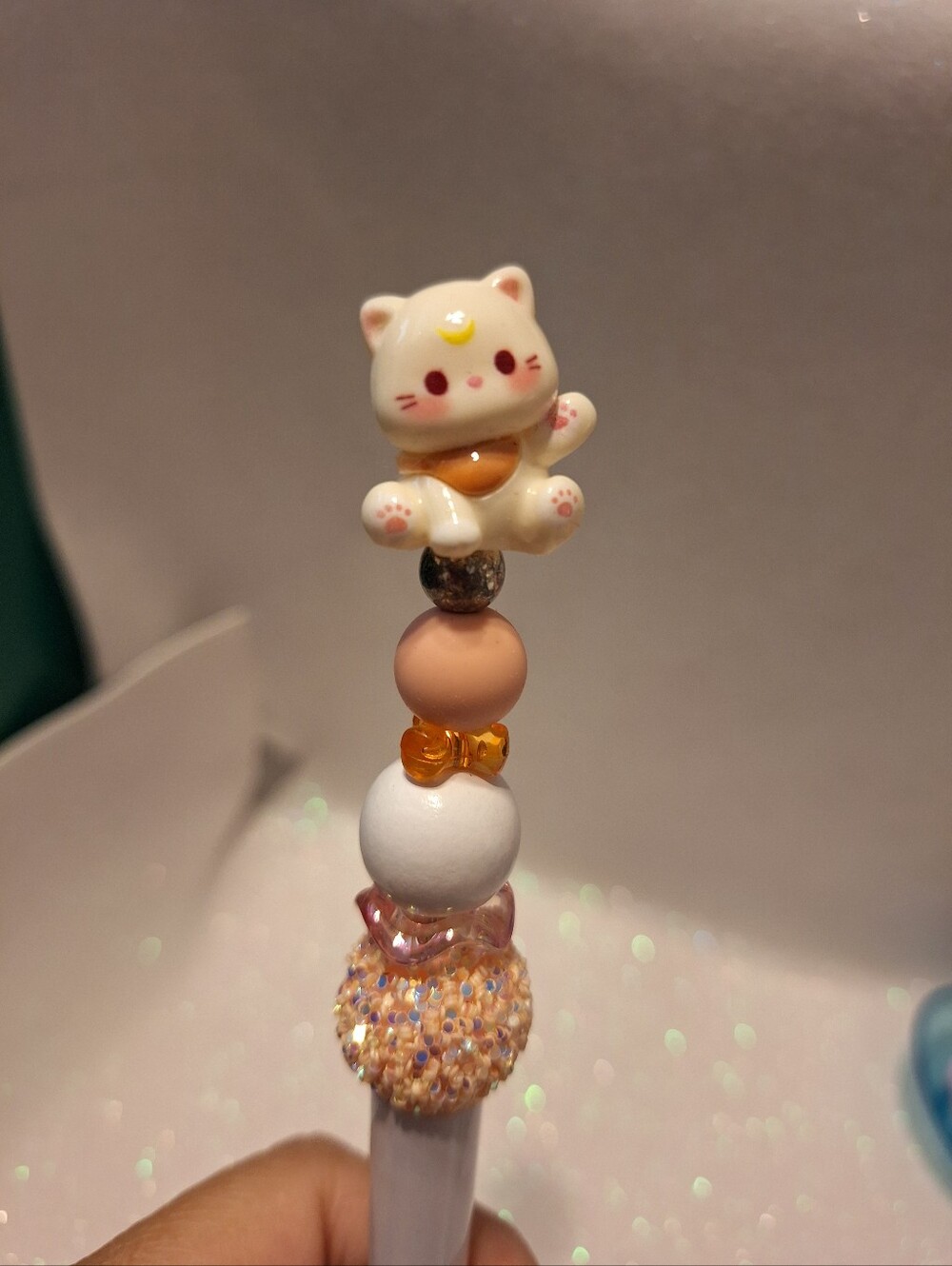 Cat Moon pen black ink new